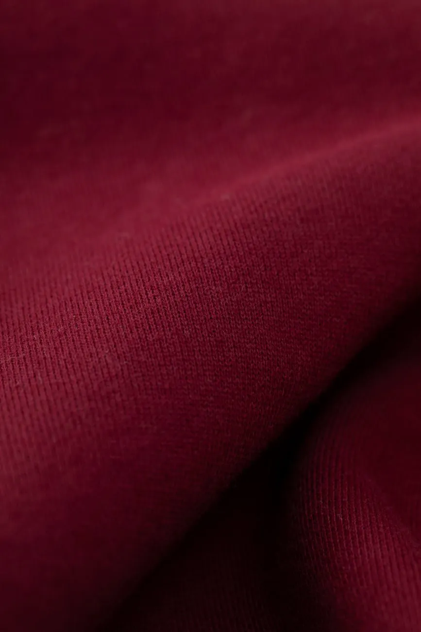 UM Core Hoodie // Burgundy Velvet