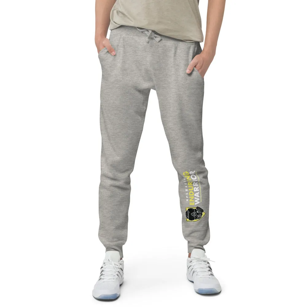 Unisex fleece sweatpants