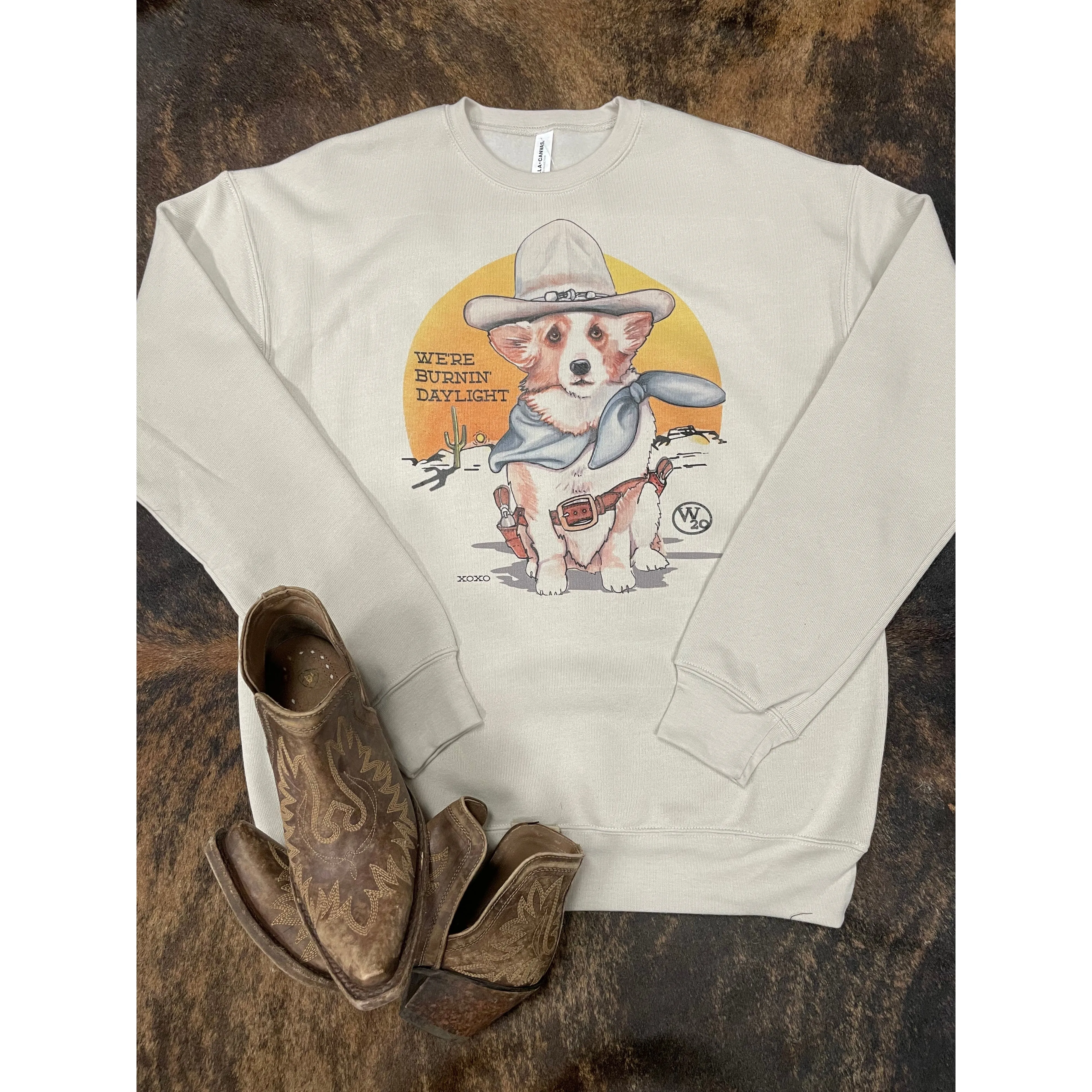 West 20 Custom Burnin' Daylight Sweatshirt