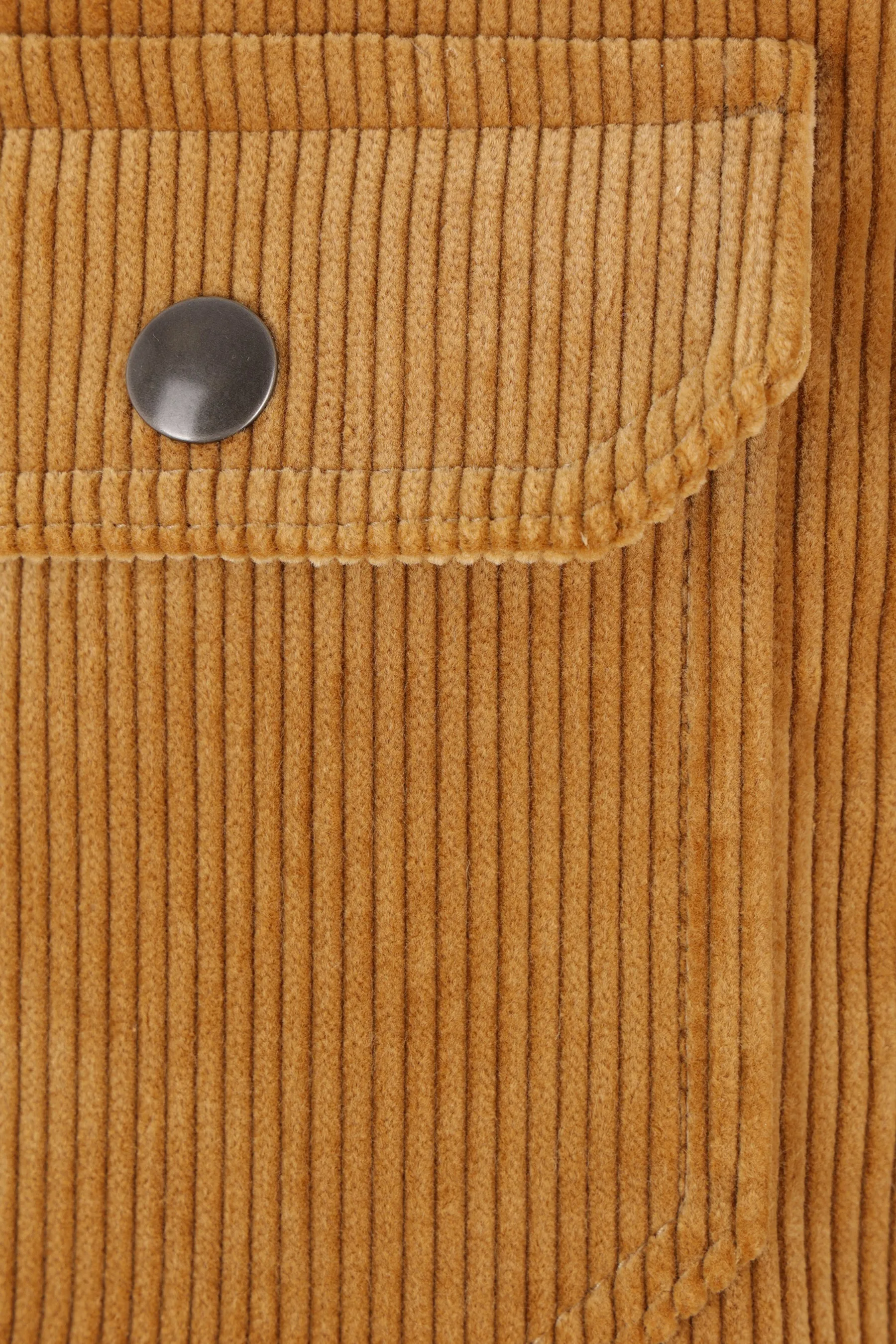 Western Corduroy Shearling-Lined Jacket