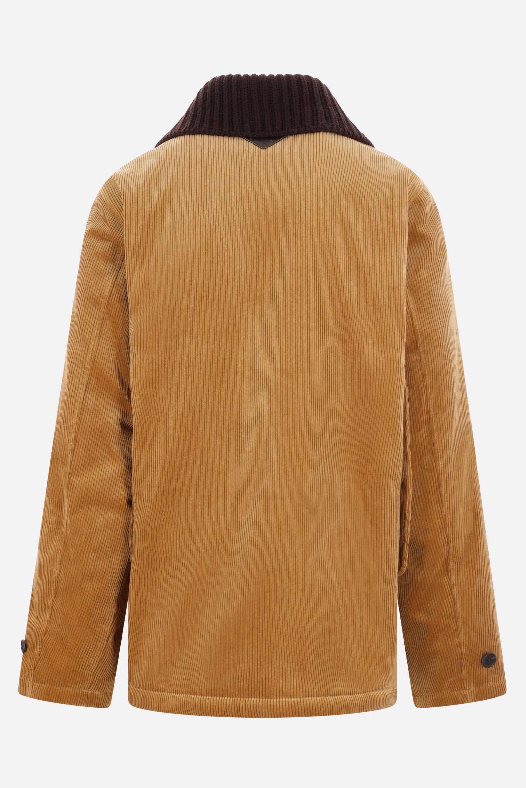 Western Corduroy Shearling-Lined Jacket