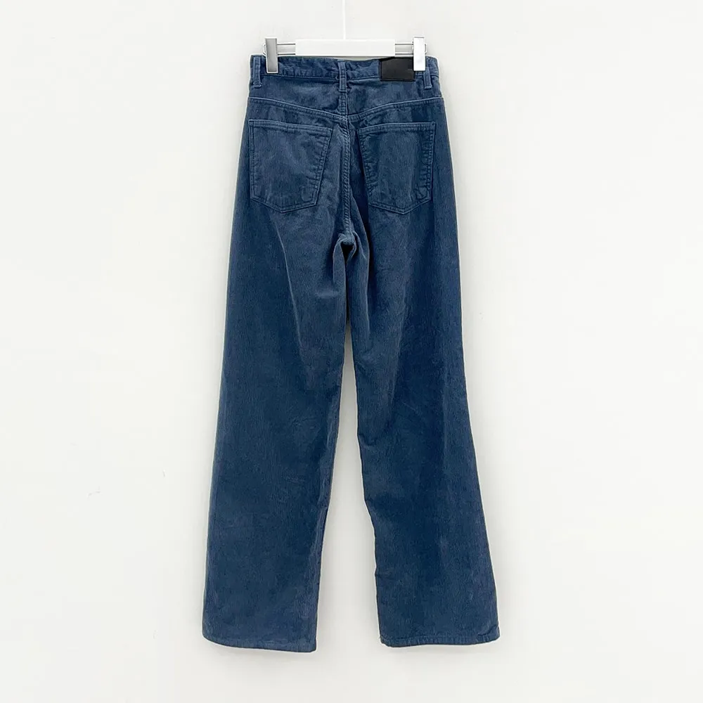 Wide Leg Corduroy Pants D3