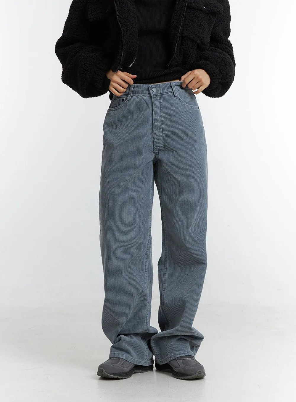 Wide Leg Corduroy Pants OD311