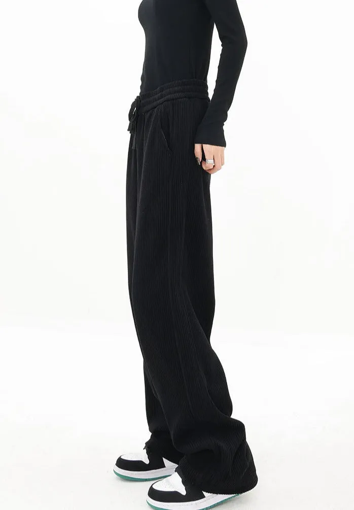 Wide Leg Corduroy Pants