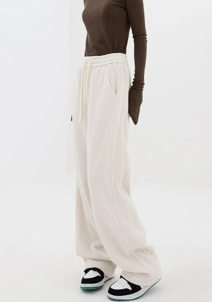 Wide Leg Corduroy Pants