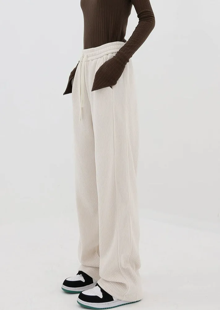 Wide Leg Corduroy Pants