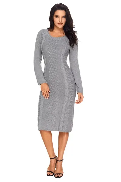 Women’s Hand Knitted Sweater Dress